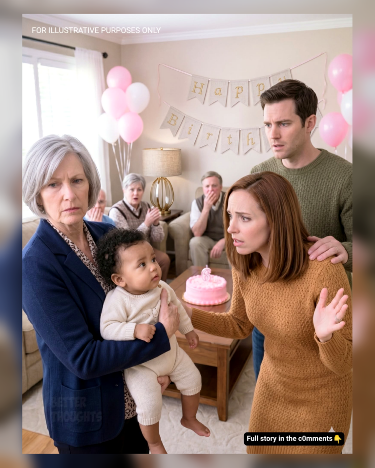 My Mother-in-Law Looked at My Newborn Daughter and Said, “She’s Too Dark to Be One of Us” — The Truth That Followed...