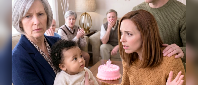My Mother-in-Law Looked at My Newborn Daughter and Said, “She’s Too Dark to Be One of Us” — The Truth That Followed...