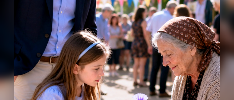 A Little Girl Noticed a Forgotten Woman at a Charity Fair—Then Her Father Discovered She Was Family