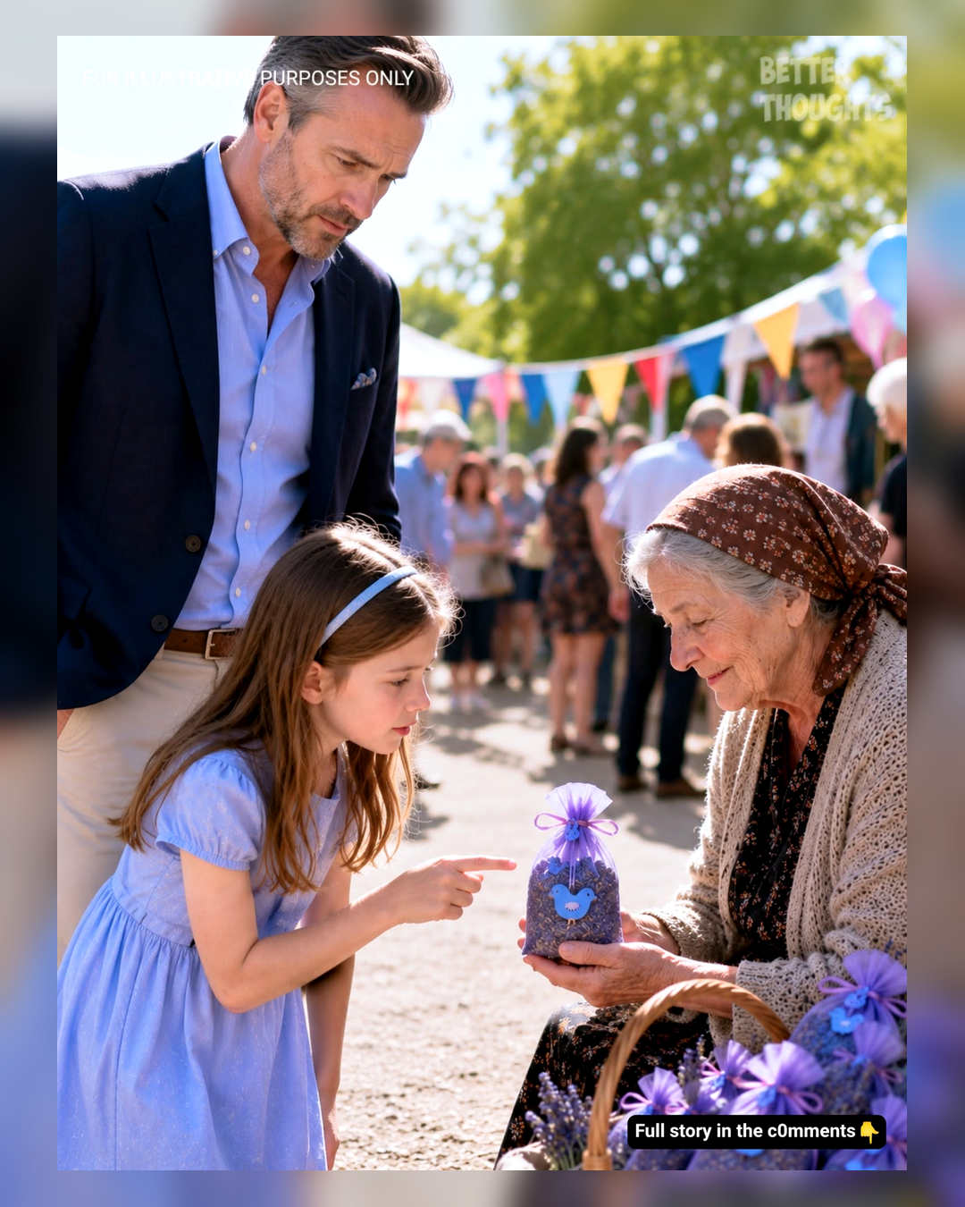 A Little Girl Noticed a Forgotten Woman at a Charity Fair—Then Her Father Discovered She Was Family